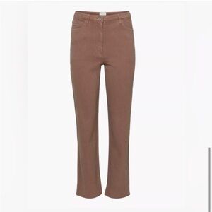 Wilfred Aritzia Melina Deep Taupe Pants, 0